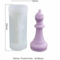 Bishop Shape Chess Game Mould
