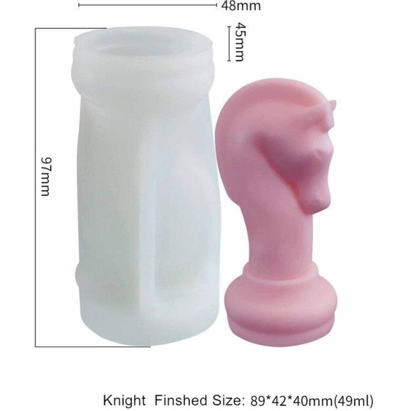 Knight Shape Chess Game Mould
