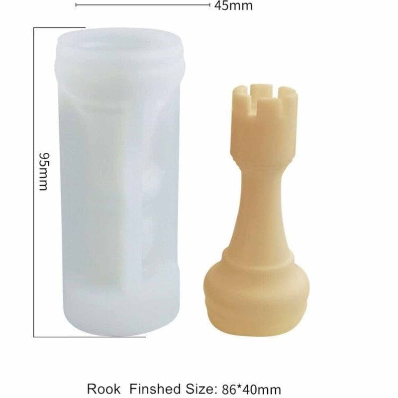 Rook Shape Chess Game Mould