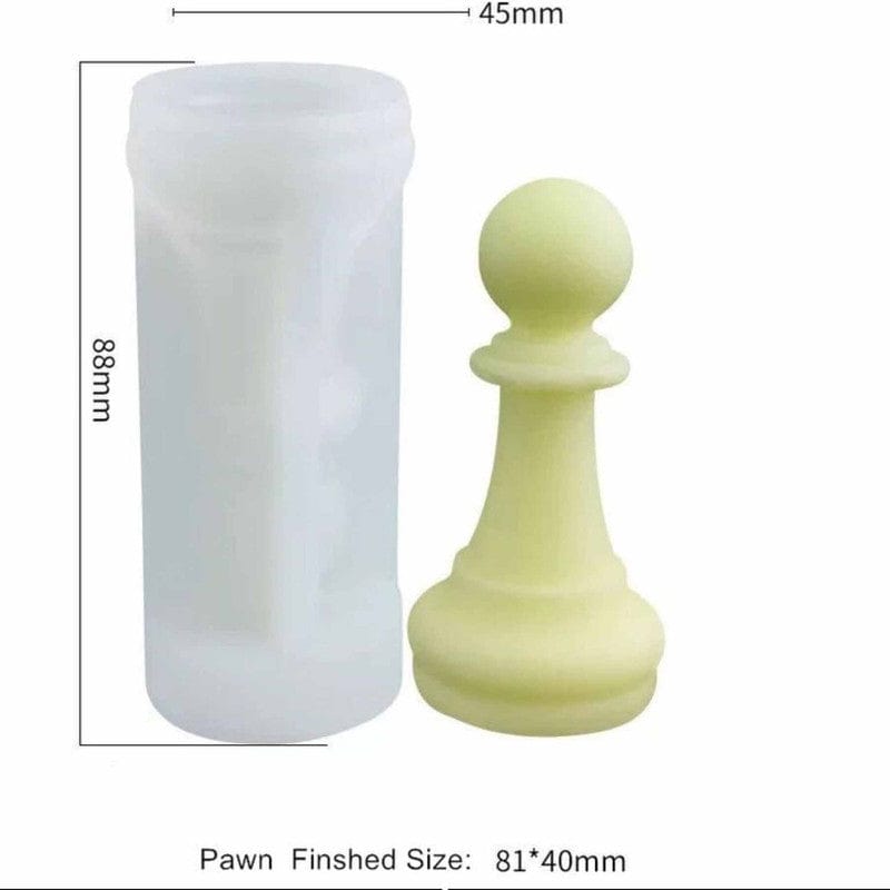Pawn Shape Chess Game Mould