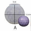 Geometric Ball Candle Mould 84450