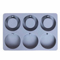 Round Silicon Soap & Aromatiser Mould