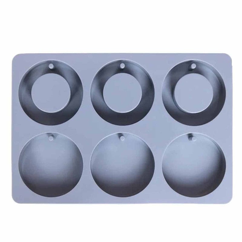 Round Silicon Soap & Aromatiser Mould