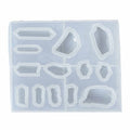 13 Cavity Uneven Shape Stone Pendant Jewellery Mould