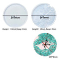 Ocean Clock Dial Set Of 2 Mould 84494