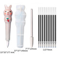 Rabbit Pen Mould + 1 Refill Cover + 10 Refill Mould