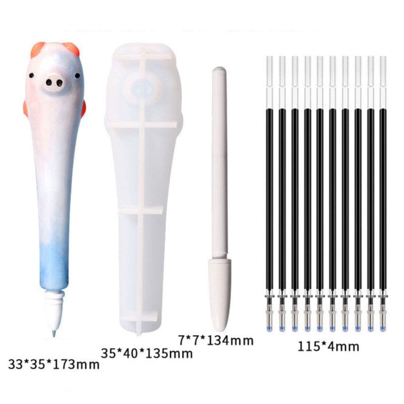 Pig Pen Mould + 1 Refill Cover + 10 Refill Mould