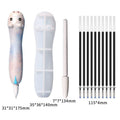 Hippo Pen Mould + 1 Refill Cover + 10 Refill Mould