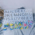 Front Alphabet Mould Without Hole (Heavy - 230Gms) Mould