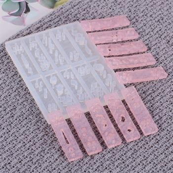 10 Cavity Bracelet, Pendant & Keychain Mould
