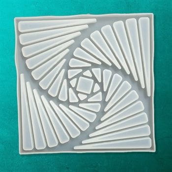 Square Designer Coaster Mould