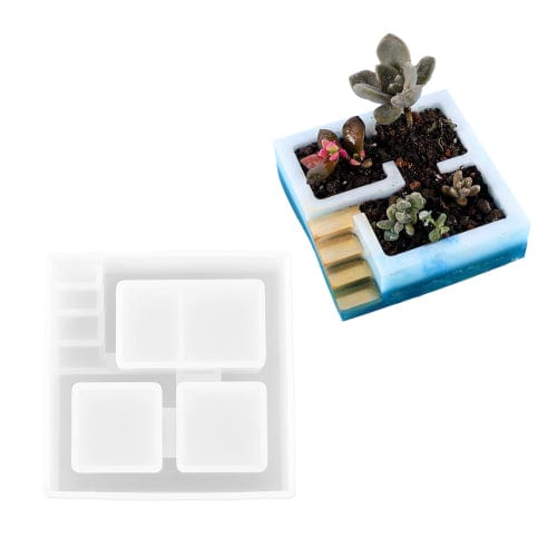 Steps Model Planter Mould