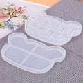 11 Partition Teddy Shape Storage Box Mould
