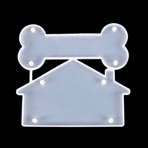 2 Cavity Dog Bone Name Plate