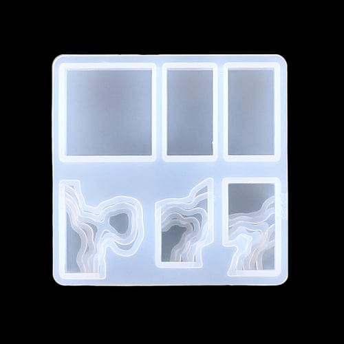6 Cavity Ocean Theme Pendant & Keychain Mould