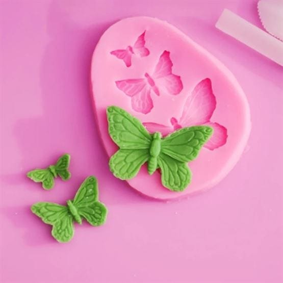3 Cavity Butterfly Mould