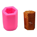 Hexagon Bee Honeycomb Candle Mould