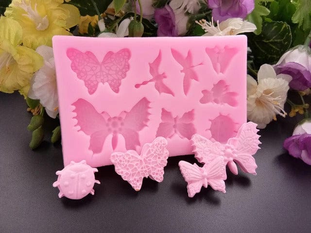 8 Cavity Flying Insect Handmade Mould