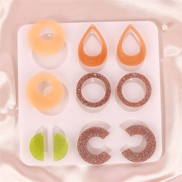 10 Cavity Pendant & Jewellery Mould