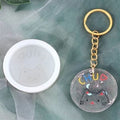 Chu Cat Figure Round Shape Keychain  Mould