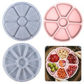 7 Partition Round Mukhwas Tray Mould