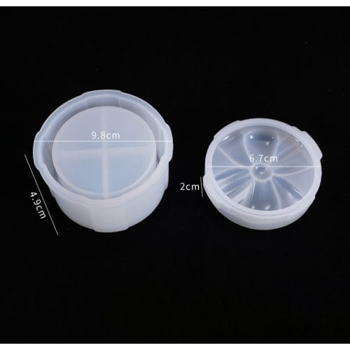 Bow Round Storage Box Mould