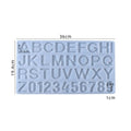 Front Pouring Alphabet Without Hole Mould