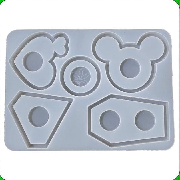 5 Cavity Eye Lash Storage Mould