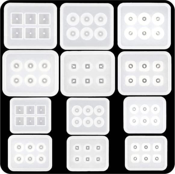 12 In 1 Set Beads Mould