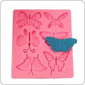 6 Cavity Butterfly Mould