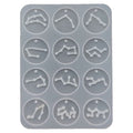 12 In 1 Zodiac Signs Pendant Mould