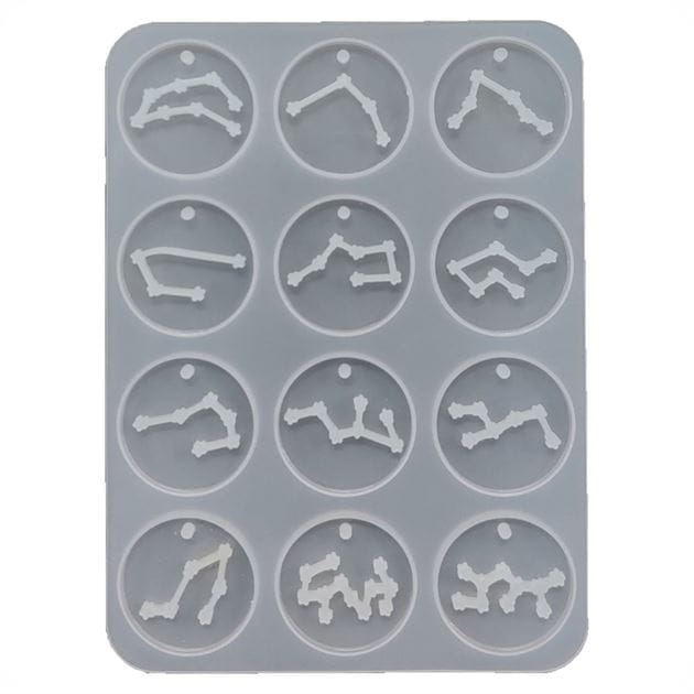 12 In 1 Zodiac Signs Pendant Mould