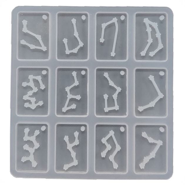 12 In 1 Zodiac Signs Pendant Mould