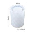 Round Geometric Planter & Penstand Mould