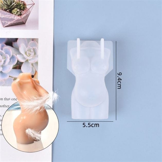Female Body Candle & Showpiece D3 Mould