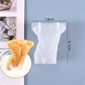 Male Body Candle & Showpiece D2 Mould