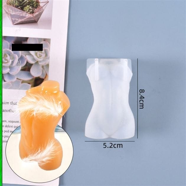 Female Body Candle & Showpiece D5 Mould