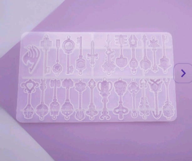 24 Cavity Keys Mould