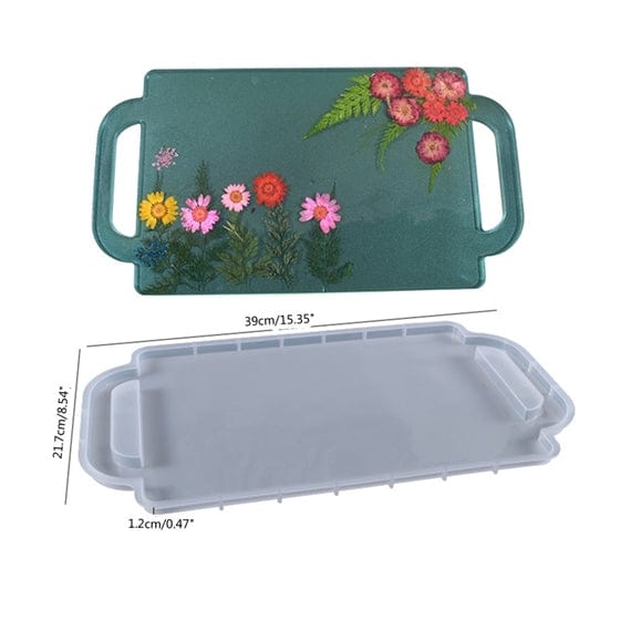Rectangle Tray With Handle Mould