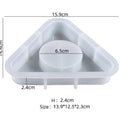 Triangle Shape Tea Light Candle Holder Mould