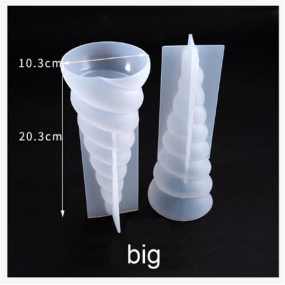 Big Unicorn Horn Ring Holder & Candle Mould