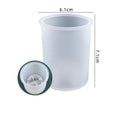 Big Cylinder Tea Light Candle Holder Mould