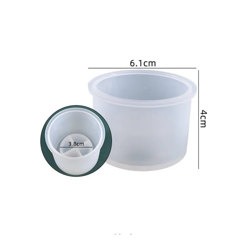 Small Cylinder Tea Light Candle Holder Mould