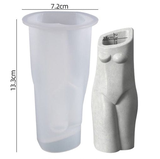 Standing Lady Flower Vase & Planter  D1 Mould