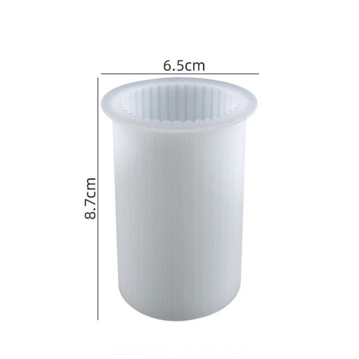 Big Round Stripe Candle Mould