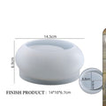 Oval Pebble D2 Tea Light Candle Holder Mould