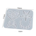 5 Cavity Jewellery & Keychain Mould