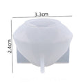 Diamond Cut Knob, Paper Weight & Candle D03 Mould