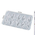 10 Cavity Pendant Jewellery Mould