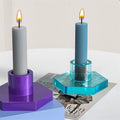 Hexagon Base Candle Holder Mould